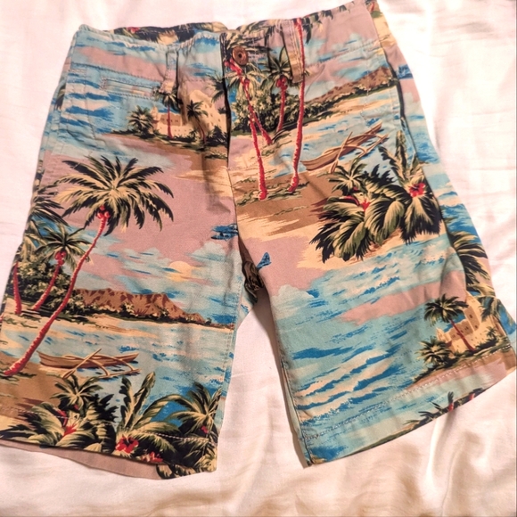 Scotch Shrunk Island Paradise Swim Shorts Sz 6 Kids - Picture 1 of 3